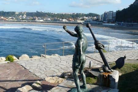הוילה סאלינאס Casa De Vacaciones Y Escapadas, Salinas, Asturias, Espana מראה חיצוני תמונה